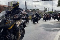 PRF realiza Operação a fim de garantir a segurança de motociclistas na motorromaria de Canindé (CE)