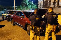 Caminhonete  clonada e roubada é recuperada pela PRF na Região Metropolitana de Fortaleza