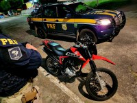 Em apenas 3 horas, PRF recupera, na BR 222, duas motocicletas roubadas