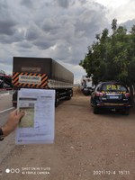 PRF flagra caminhão com mais de 19 toneladas de excesso de peso em Jaguaribe (CE)