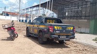 PRF recupera em Chorozinho motocicleta roubada em Fortaleza