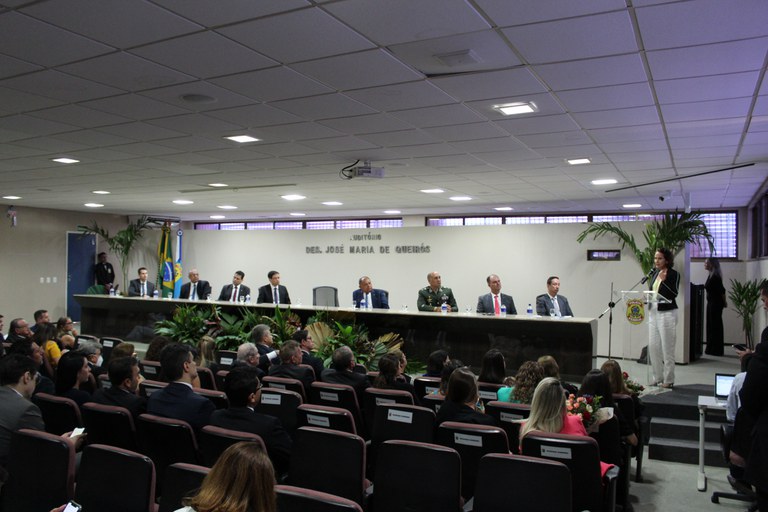 IMAGEM - Autoridades da PRF prestigiam posse de novo superintendente da PF no Ceará