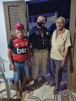 PRF resgata idoso perdido em ônibus em São Gonçalo do Amarante (CE)