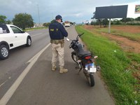 PRF recupera motocicleta na BR040