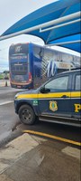 PRF / DF apreende 11 ônibus utilizados em atos golpistas.