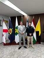 Superintendente da Polícia Rodoviária Federal no Distrito Federal visita Secretaria de Segurança Pública