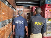 PRF apreende grande quantidade de cigarros paraguaios em Formosa/GO