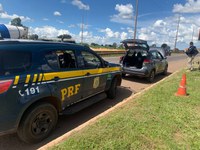 PRF recupera veículo na BR 070