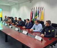 Superintendente da Polícia Rodoviária federal no Distrito Federal esteve presente em coletiva de imprensa na tarde de hoje