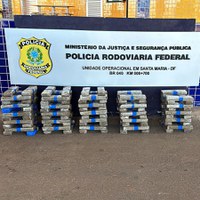 PRF apreende 121 quilos de maconha no DF