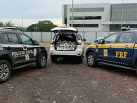 PRF e PCDF apreendem 60 kg de skank em Santa Maria/DF