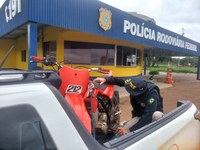 PRF recupera moto que havia sido roubada em Aracaju/SE