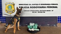 PRF prende homem com mandado de prisão em aberto e apreende drogas em Brasília