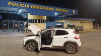 PRF recupera carro roubado que trafegava no Recanto das Emas/DF