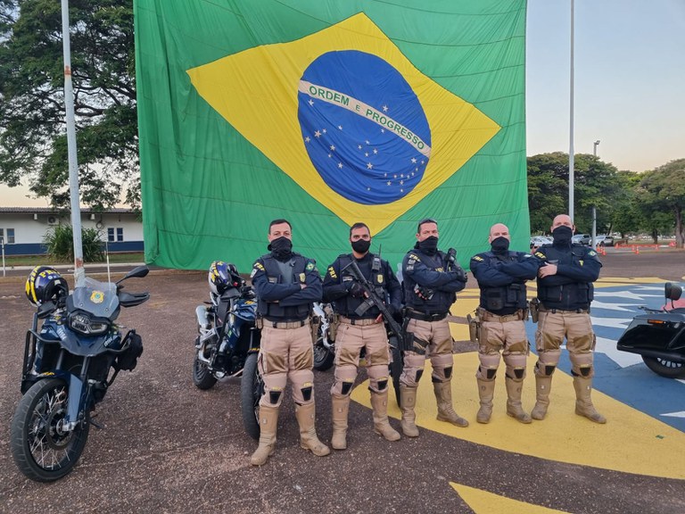 PRF participa de solenidade Militar da PMDF