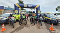 PRF apoia a realização do 1° Pedal Solidário de Santa Maria - DF