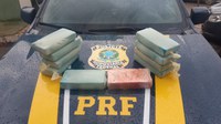 PRF apreende 10 quilos de Cloridrato de Cocaína na BR 060