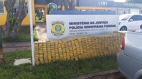 PRF apreende quase meia tonelada de maconha em Santa Maria/DF