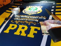 PRF prende homem por tráfico de drogas na BR 070