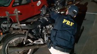 PRF  recupera motocicleta roubada na BR020