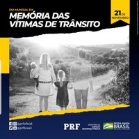 Terceiro domingo de novembro é o Dia Mundial em Memória das Vítima de Trânsito