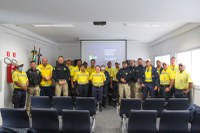 PRF realiza treinamento para agentes da Guarda Municipal de Linhares