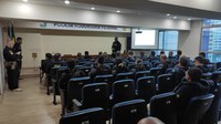 PRF realiza curso de embarque e desembarque em aeronaves