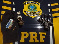 PRF apreende drogas, armas de fogo e munições em Safra/ES