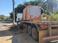 Polícia Rodoviária Federal flagra transporte irregular de granito em Itapemirim/ES