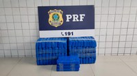 PRF apreende 49 kg de maconha dentro de carro na BR 262