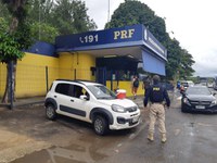 Veículo da Prefeitura Municipal de Conselheiro Pena/MG , furtado hoje, foi recuperado pela PRF na Serra/ES