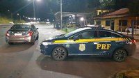 PRF recupera veículo clonado durante fiscalização em Viana/ES