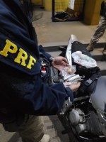 PRF recupera motocicleta roubada na BR 101