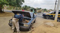 PRF recupera veículo furtado, durante fiscalização no município de Serra (ES)