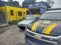 PRF recupera veículo roubado em Linhares (ES)