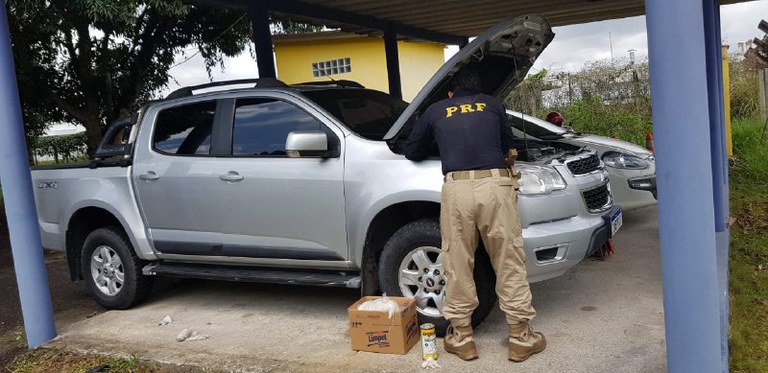 PRF recupera veiculo durante fiscalização em São Mateus (ES)