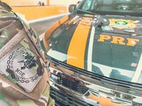 PRF detém motorista com CNH falsa e arma de fogo ilegal