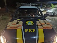 PRF apreende mais de 21 Kg de cocaína em Goiânia