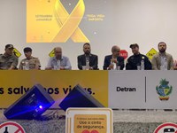 PRF participa da abertura da Semana Nacional de Trânsito promovida pelo DETRAN-GO