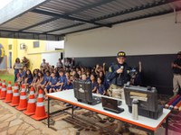 Semana Nacional de Trânsito: PRF visita escolas em Uruaçu para aproximar crianças do tema trânsito