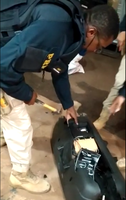 PRF apreende droga escondida dentro de caixa de som em Jataí (GO)