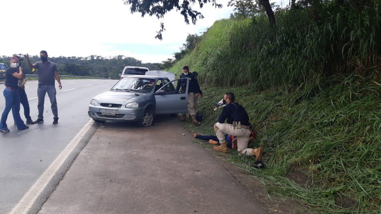Homem é preso pela PRF em Goiânia logo após furtar veículo em Pirenópolis