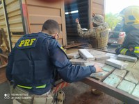 Operação no norte goiano apreende 300 quilos de cocaína em caminhão boiadeiro