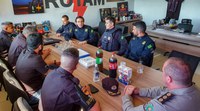 Superintendente da PRF em Goiás visita Batalhão de ROTAM