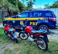 Motocicletas com registro de furto/roubo são recuperadas em Bacabeira