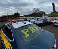 PRF notifica proprietários a retirar veículos recolhidos