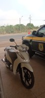 Motocicleta roubada no sábado é recuperada domingo pela PRF no Maranhão
