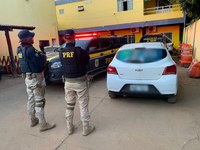 PRF recupera em Balsas/MA veículo roubado em Brasília