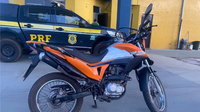 PRF apreende motocicleta clonada durante fiscalização na BR-135 em São Luís/MA