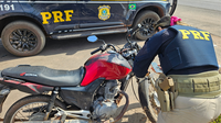PRF recupera duas motocicletas durante fiscalizações na BR-316